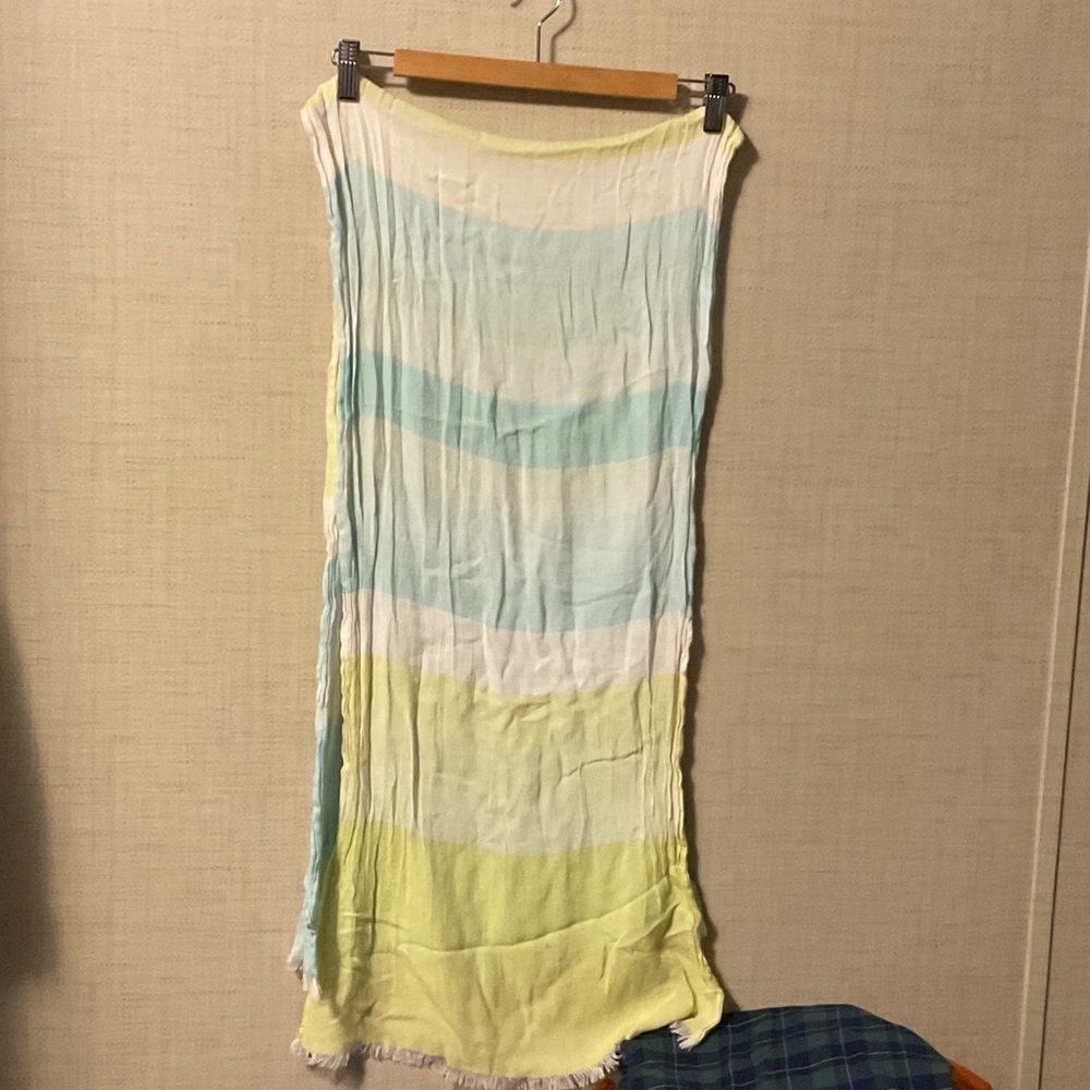 Multicolor Striped Scarf - Picture 2 of 2